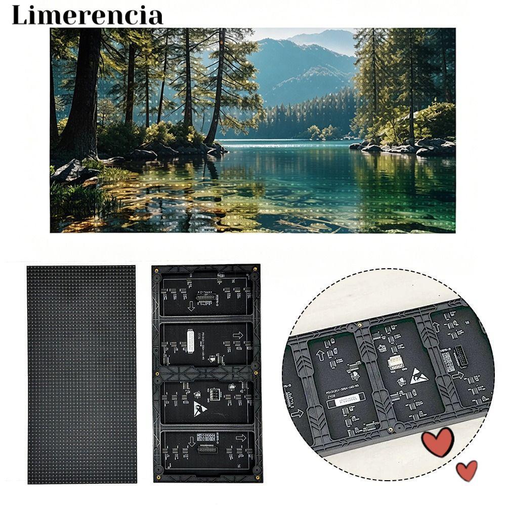 LIMERENCIA โมดูลจอแสดงผล LED, P5-320x160 320 มม.* 160 มม.สี LED แผง, Professional ความสว่างสูง HD LE