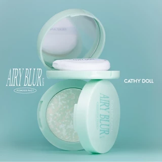 Cathy Doll Airy Blur Powder Pact เคที่ดอลล์ แอรี่เบลอพาวเดอร์แพ็ค 4.5 กรัม.