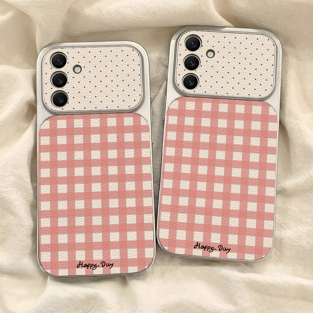 สไตล์เกาหลี เคส For Samsung A07 A17 A05 A36 A56 A06 A15 A56 A14 A25 A24 A32 A35 S26 S24 S25Ultra ฝุ่นนุ่มโทรศัพท์ปกหลัง