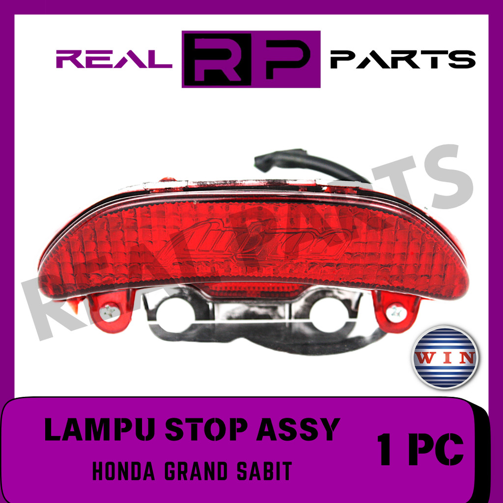 REAL-PARTS/WIN-STOP LAMP-ASSY/BACK-LIGHT/REAR/COMB/TAIL/LAMP/REAR/REM/MOTORCYCLE/HONDA/GRAND-SABIT/I