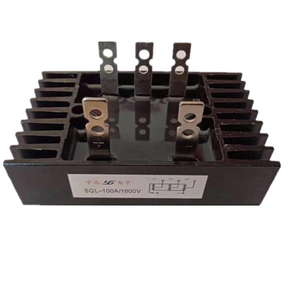 Rectifier สามPhase Single-Phase SQL40A60A80A100A1600VQL เครื่องกําเนิดไฟฟ้า Rectifier Bridge Full Br