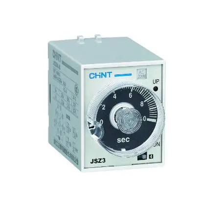 FZCHINT รีเลย์เวลา JSZ3A-B เปิดรีเลย์ 1s/10s/60s/6min ST3P รีเลย์ AC220V DC24V AC110V AC380V AC24V A