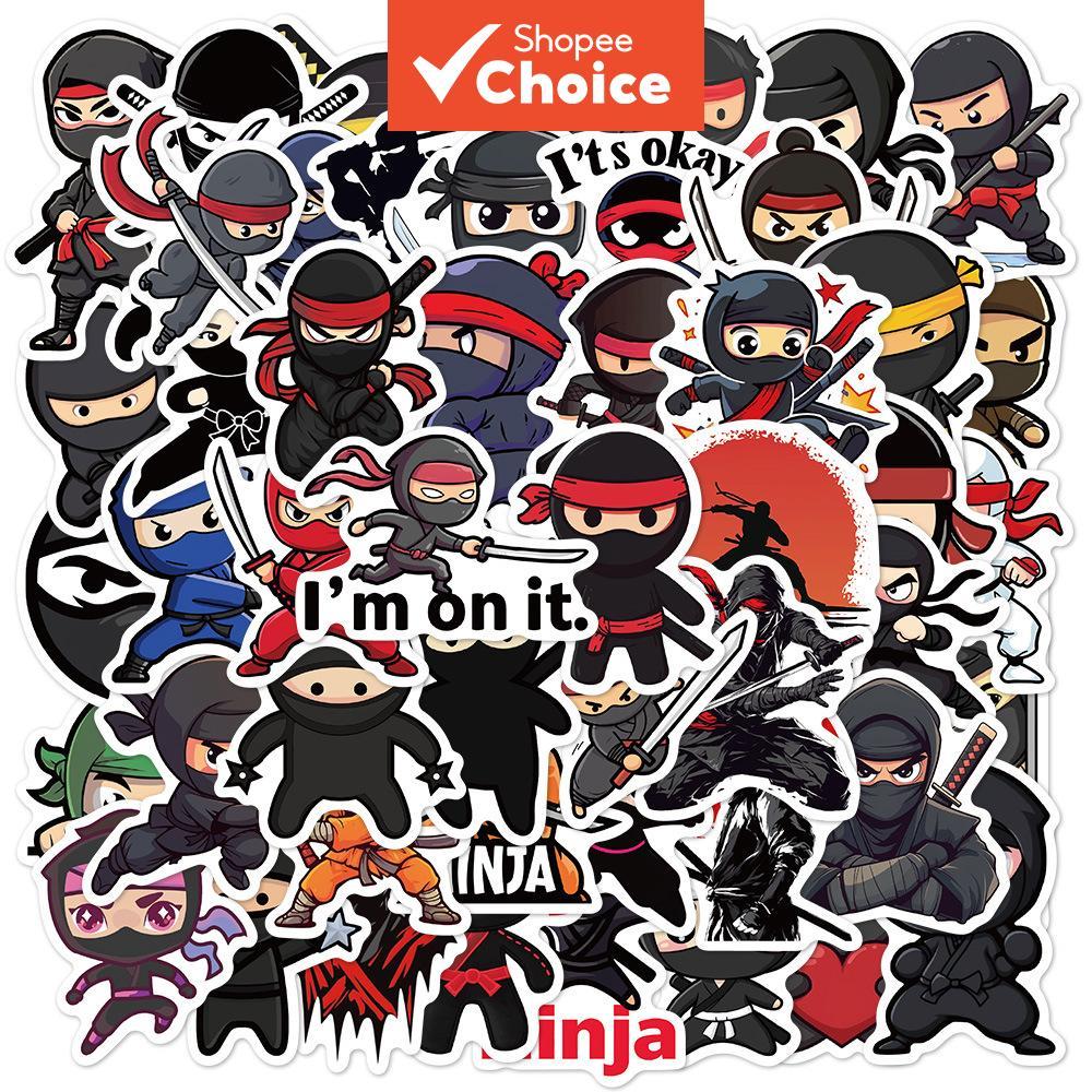 น่ารัก 250 ชิ้นนินจาการ์ตูน Graffiti Decals สําหรับแล็ปท็อปสเก็ตบอร์ดกระเป๋าเดินทางสมุดภาพเครื่องเขียน DIY Journal Planner ของขวัญ Waterproo...