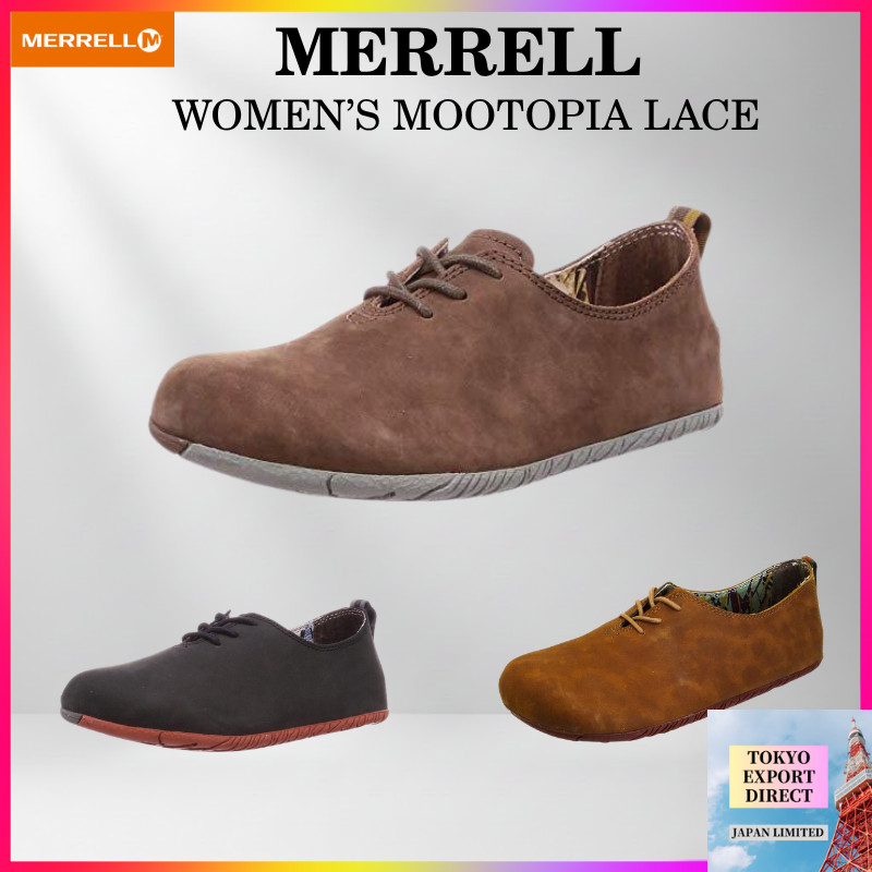 Merrell Mootopia Lace รองเท้าเดินผู้หญิง รองเท้าลำลอง หนังแท้