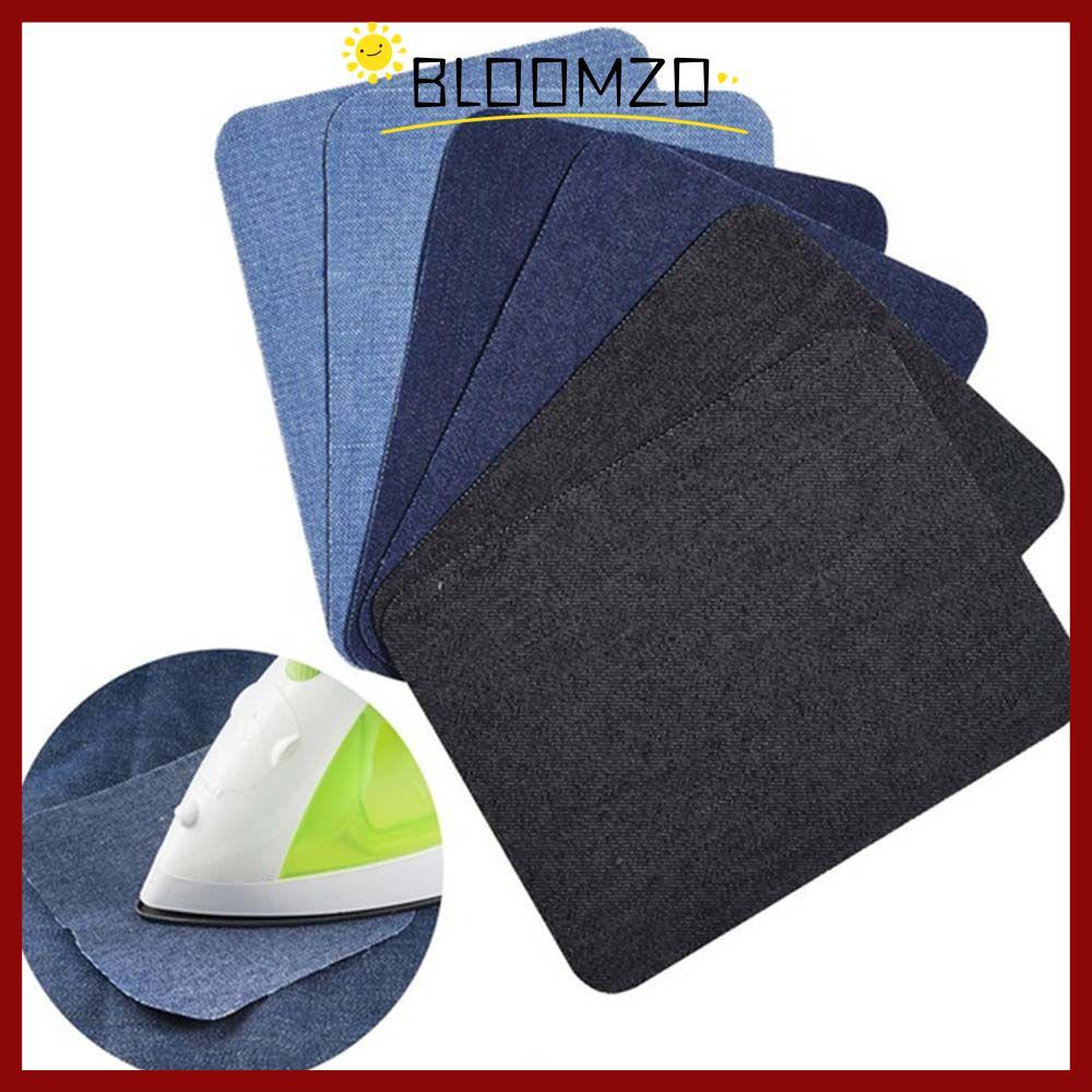 จัดส่งจากประเทศไทยBLOOMZO 4/12PCS เข่าข้อศอกเครื่องแต่งกาย Applique เย็บกางเกงยีนส์ DIY