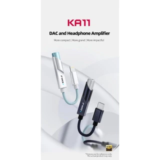 FiiO JadeAudio KA11 ตัวถอดรหัสและขยายสัญญาณเสียง ชิป DAC CS43131