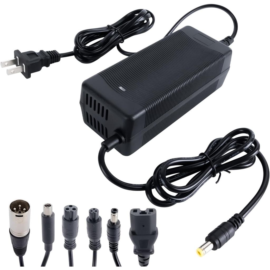 29.-V 2A Fast Charger 7 in 1 ปลั๊ก Universal สําหรับ 24V 25.2V 25.6V 25.9V แบตเตอรี่ลิเธียมไอออน, เป