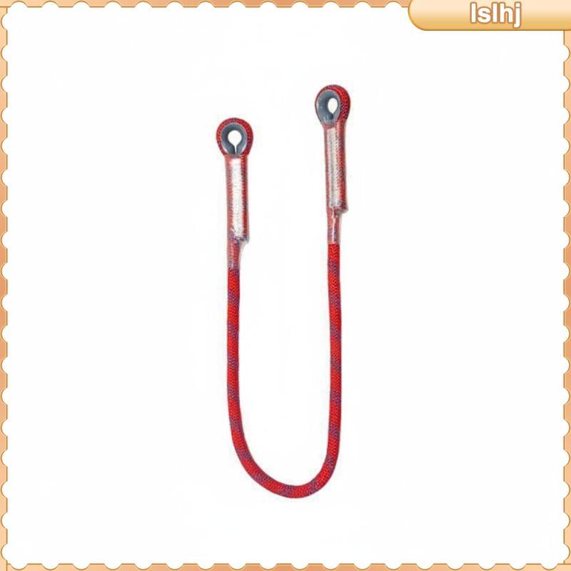 [Lslhj] Bovine Tail Lanyard Shock Absorbing Oxtail Rope High Strength Climbing Lanyard สําหรับ Climb