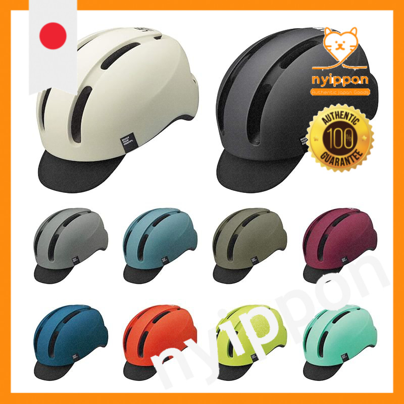 KABUTO Urban Canvas Bicycle Helmet - Matte Colors Recommended by JCF