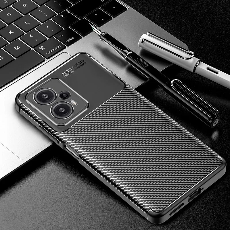 CASE XIAOMI POCO F6 / F6 PRO F5 / F5 PRO / F4 / F3 CASE CARBON AUTOFOCUS SLIM ARMOR - AUTOFOCUS ใหม่