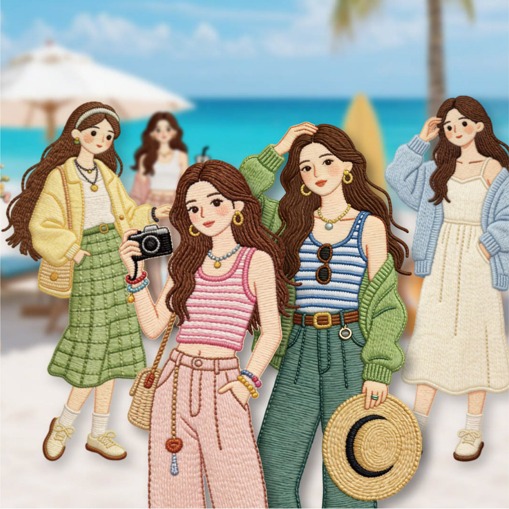นายกระดาษ 16 ชิ้น/ถุงสติกเกอร์ ความมีชีวิตชีวา สาวคู่ออกเดททุกวันรูปแบบหนังสือมือสติกเกอร์ ทําเอง การ์ดอวยพรถ้วยไดอารี่กรอบรูปมือหนังสือตกแ