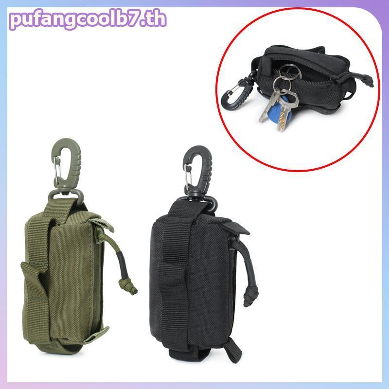 PUCOOL Pouch Outdoor Bule Bag Zipper Key Holder Small Utility Tools Organizer Wallet for.