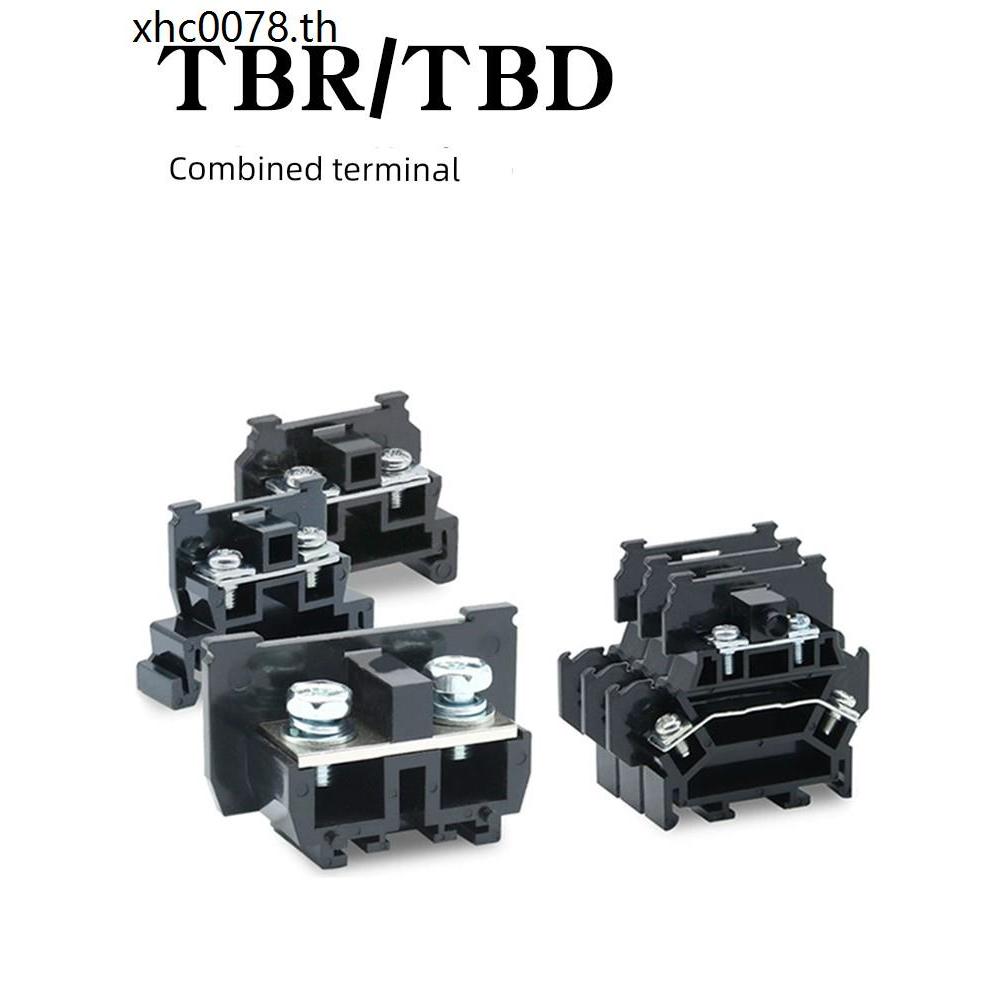 TBR-10A/20A/30A/45A/60A/100A ขั้วประเภทราง TBD เทอร์มินัลสองชั้นแถวทองแดง 5A