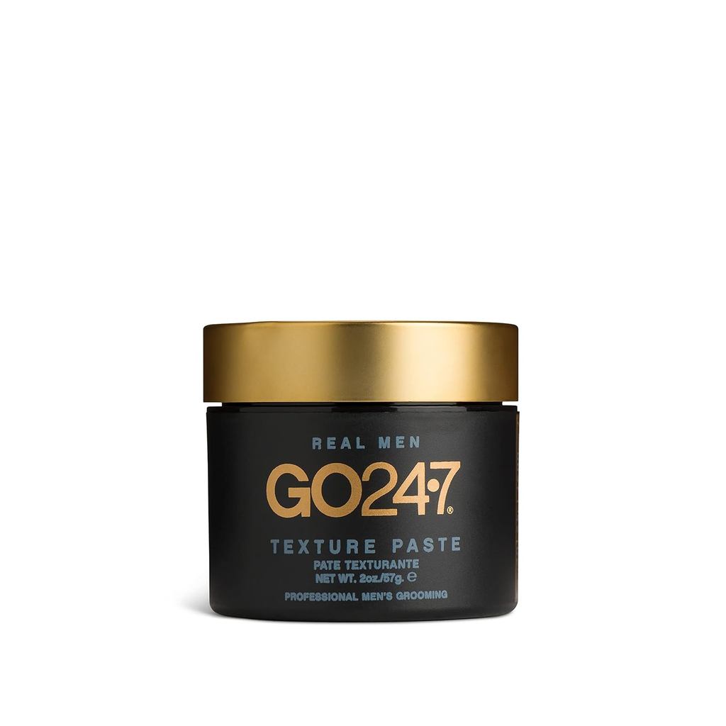 GO247 Texture Paste - Strong Hold, Matte Finish Style Paste for Men - Adds Volume, Texture & Definit