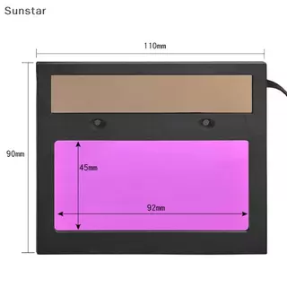 Sunstar Auto Solar Darkening หมวกกันน็อคเชื่อมเลนส์แว่นตาหมวกกันน็อคอัตโนมัติกรอง Nice