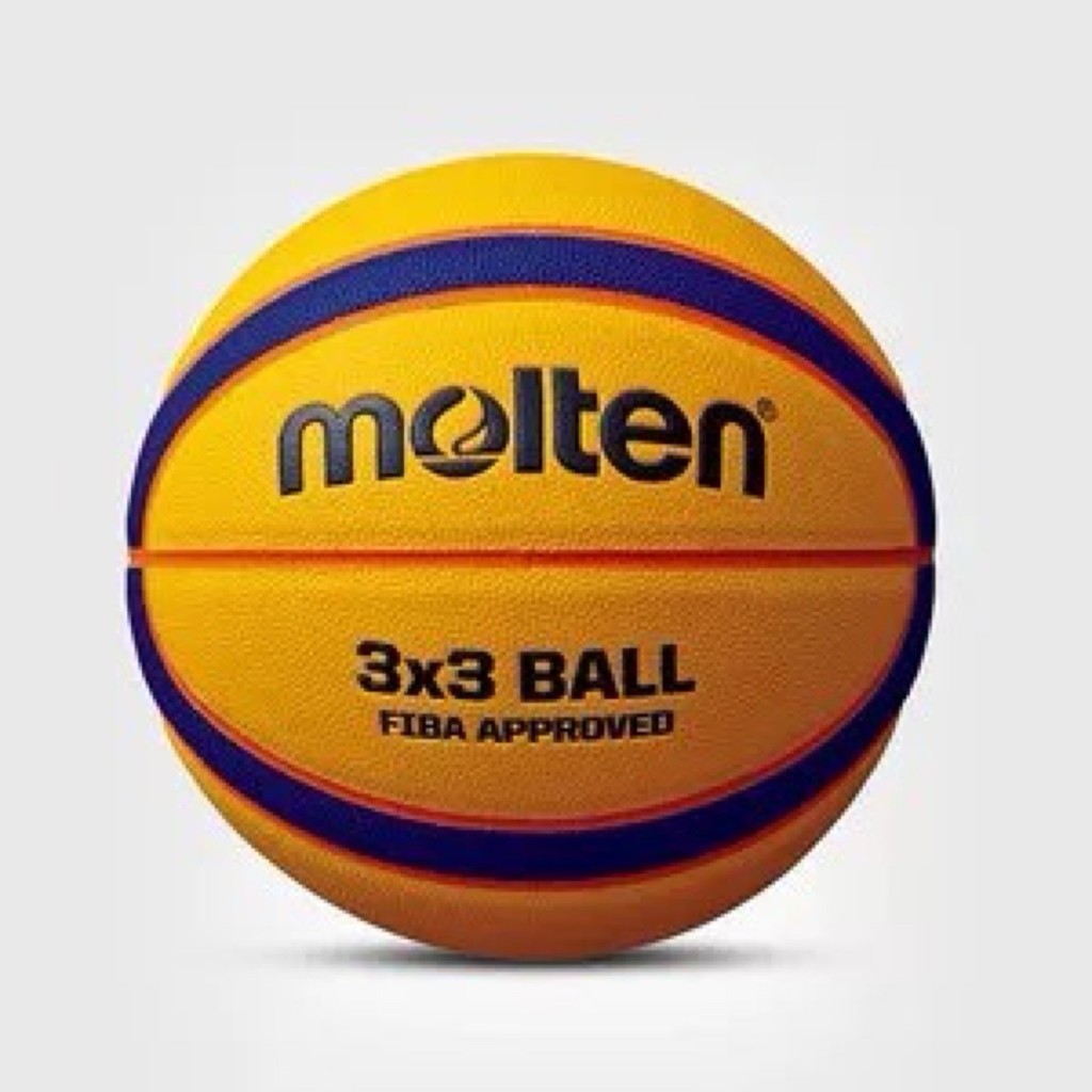 ลูกฟุตบอล Molten B33T5000 สำหรับคนชอบบาสเกตบอล ขนาด 3x3 ผลิตในประเทศไทยตามมาตรฐาน FIBA
