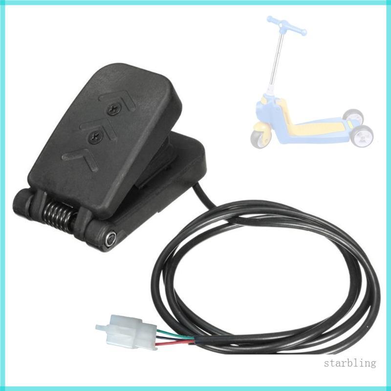 Star Go Kart จักรยานไฟฟ้าสกู๊ตเตอร์เบรคเท้าเหยียบคันเร่ง Ebikes รถสามล้อไฟฟ้า Accelerator เหยียบควบค