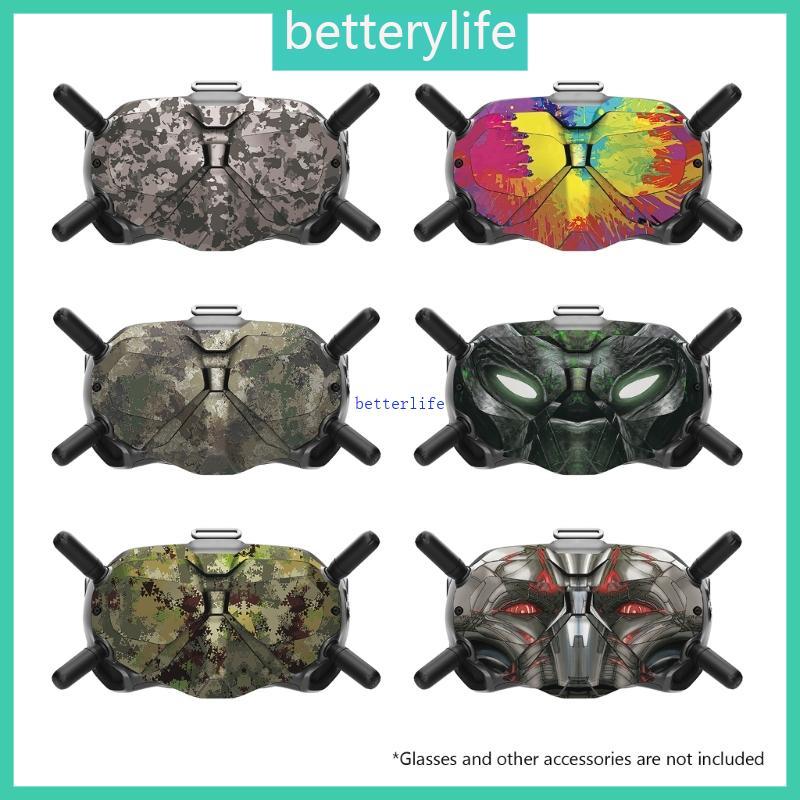 BTF FPV Kit Skin Wrap สําหรับ Avata FPV Goggles PVC สติกเกอร์ Decals FPV สติกเกอร์อุปกรณ์เสริม 1 ชิ้