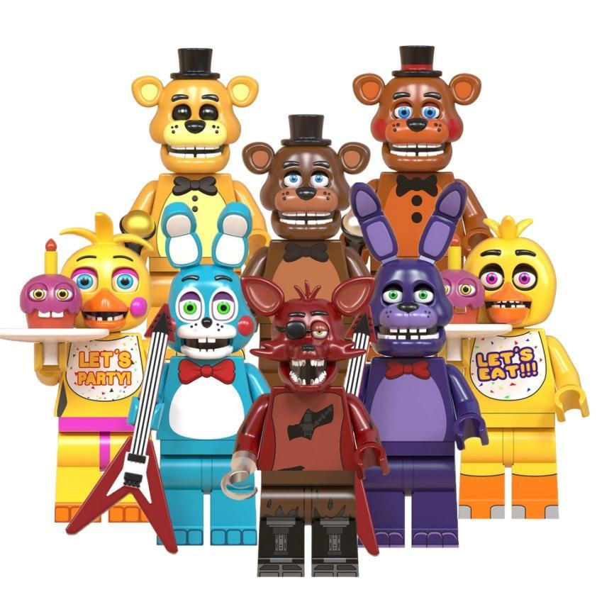 Five Nights at Freddy's Action Figure Freddy Toy Bonnie Golden Freddy Toy Chica Bonnie Foxy ของเล่นค