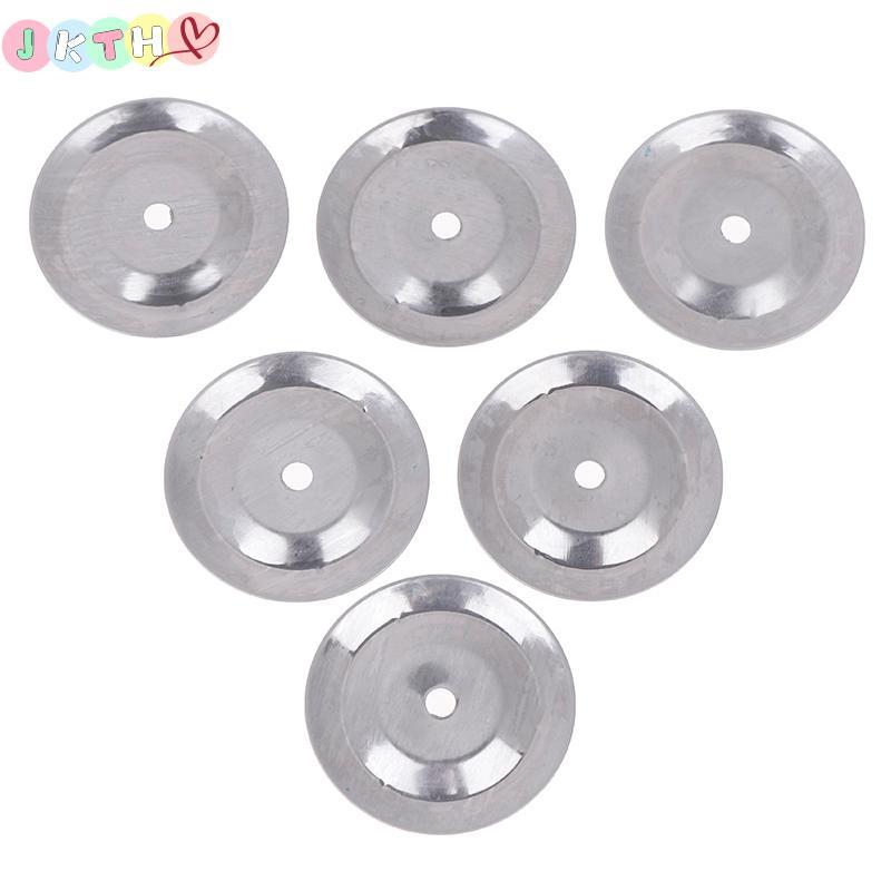 JKTH 50pcs Tambourine Bell แหวน Jingle Bell เหล็กสําหรับ Handbell Church กลองบ่วง Tambourine แหวน Ji