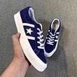Converse Jack Star Suede Converse Jack Star Suede one star 1970S ปีแรก Samsung Black Stamp รองเท้าผ้