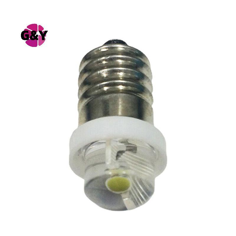 G & Y 3/4.5/6V 0.5W ไฟฉายหลอดไฟ 6000K LED สีขาว E10 Soet เปลี่ยนหลอดไฟสําหรับไฟฉายไฟฉายโคมไฟหลอดไฟ L