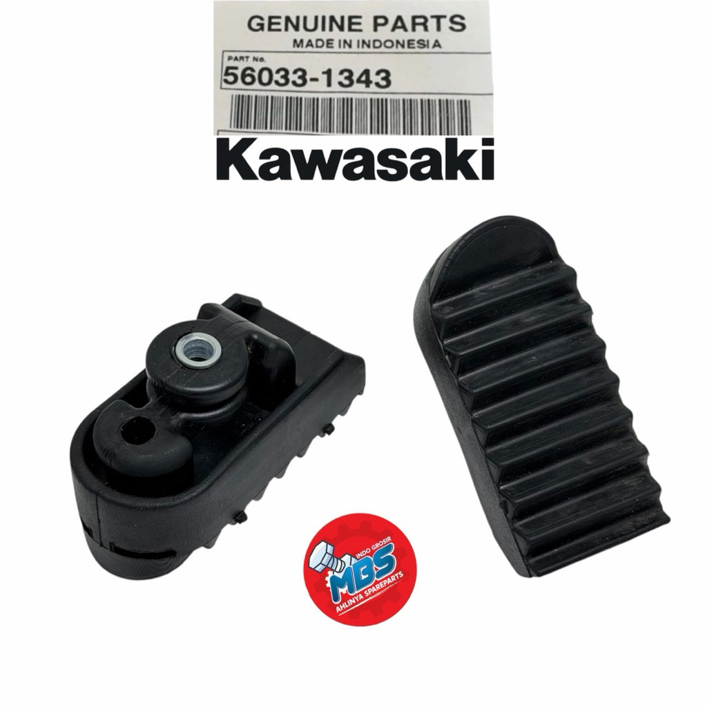 ยางยาง FOOTSTEP FOOT STEP FRONT KLX 150 BF DTRACKER KAWASAKI ORIGINAL