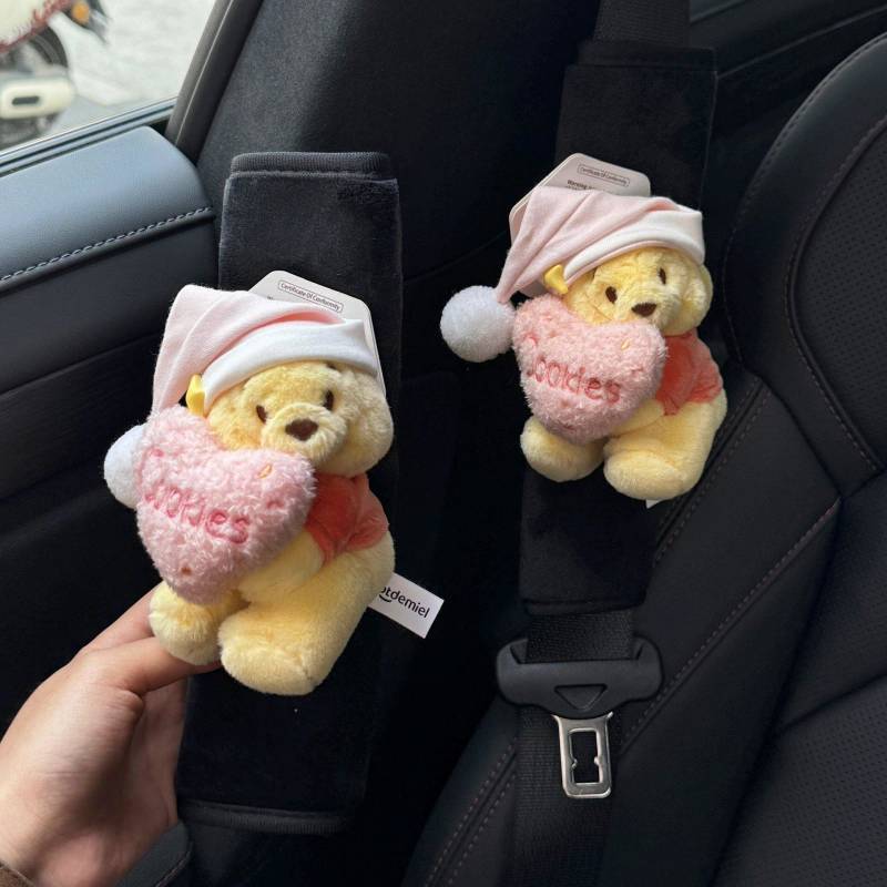 Car Safety Belt Shoulder Pad Cover Interior Decoration Safety Belt Interior Decoration Car Safety Be