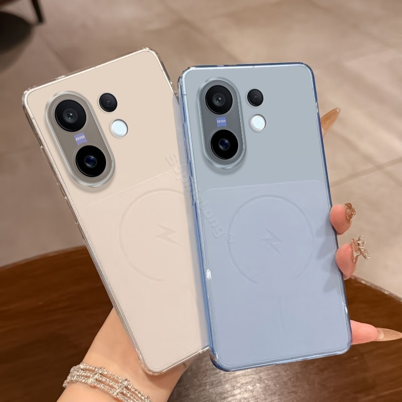 แฟชั่น Frosted สําหรับ Vivo X200 FE S30 Pro Mini V2503 V2465A สีใสซิลิโคนอ่อนนุ่มบางเฉียบกลับฝาครอบโ