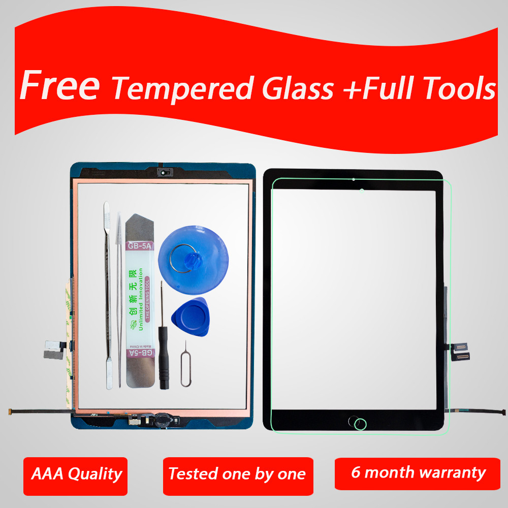 JDT 10.2" สําหรับ Pad 7/8 หน้าจอสัมผัสแก้ว Digitizer 2019/2020 A2197 A2198 A2200 A2270 A2428 A2429 A