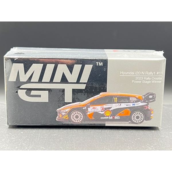 MINIGT Hyundai i20 N Rally1 #11 2023 Rally Croatia  Power Stage Winner