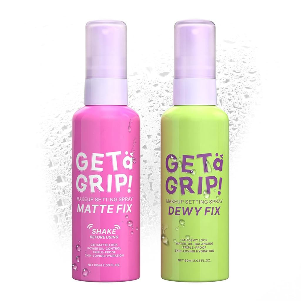 2 ชิ้น Matte Moisturizing Makeup Setting Spray, 12 ชั่วโมง Long-Lasting Makeup Setting Spray, Moistu