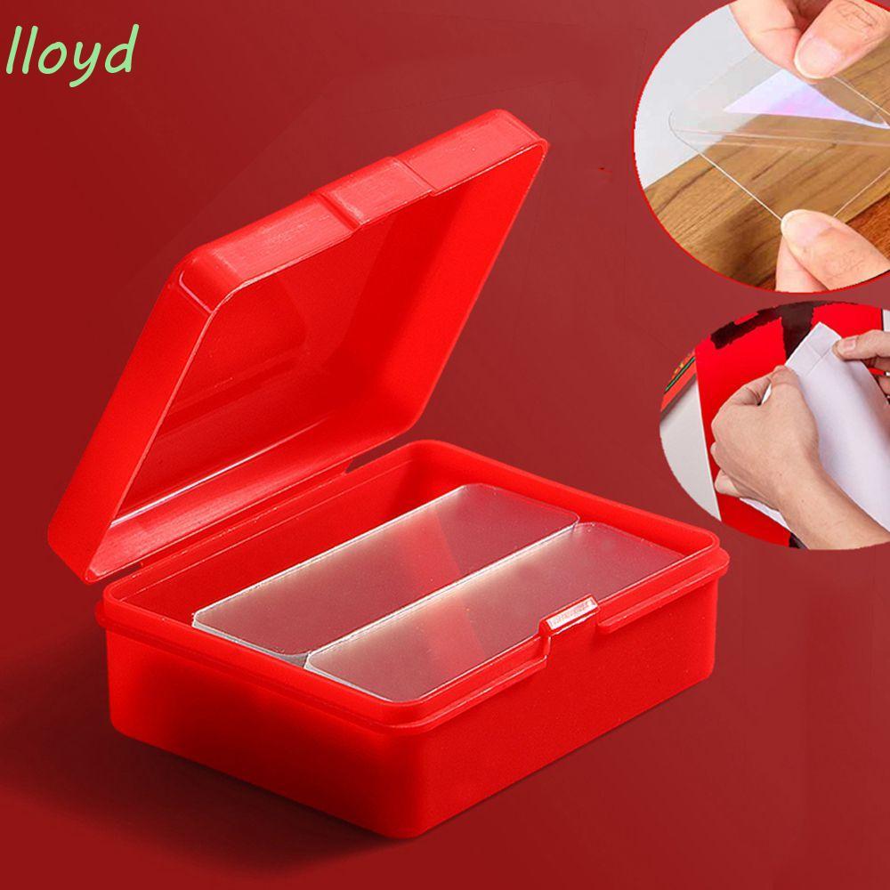 LLOYD สติ๊กเกอร์นํากลับมาใช้ใหม่กันน้ําโปร่งใสตกแต่งบ้านแผ่นยึดคุณภาพสูง