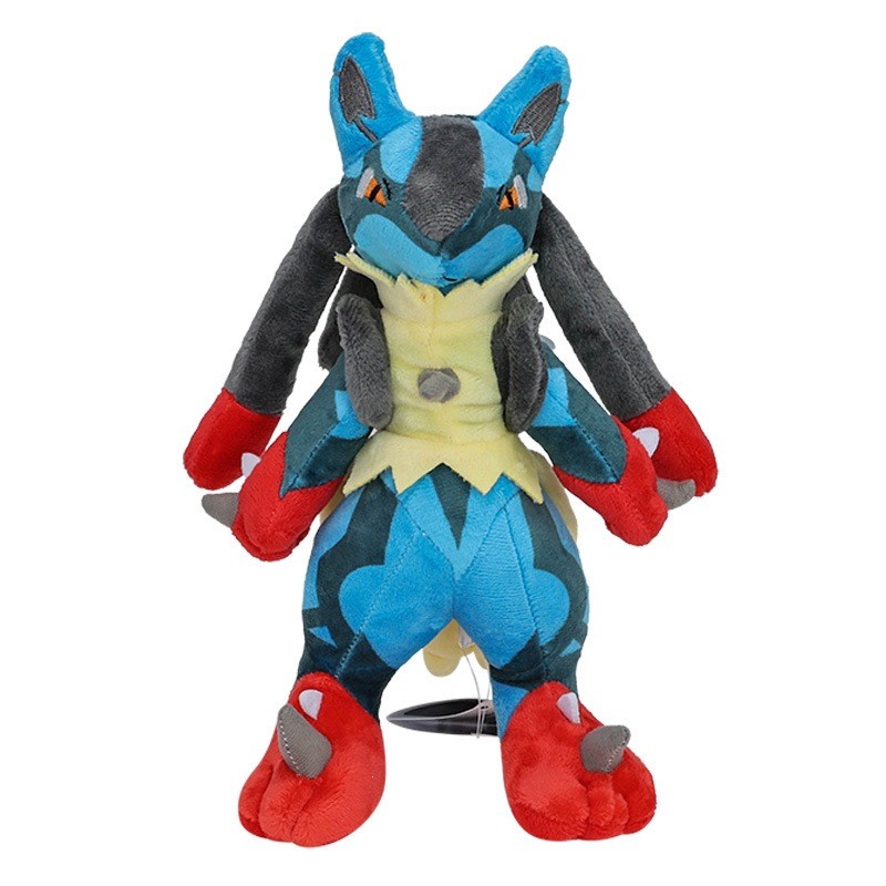 Pokemon รูปแบบใหม่ล้าน Lucario ตุ๊กตาผ้ากํามะหยี่ Million Lucario Lucario Evolution ตุ๊กตารุ่น