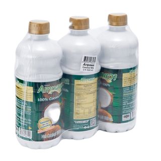 [สินค้าส่งด่วน] อัมพวา กะทิ 100% 500 มล. X3 AMPAWA COCONUT MILK 100% 500 ML. X3