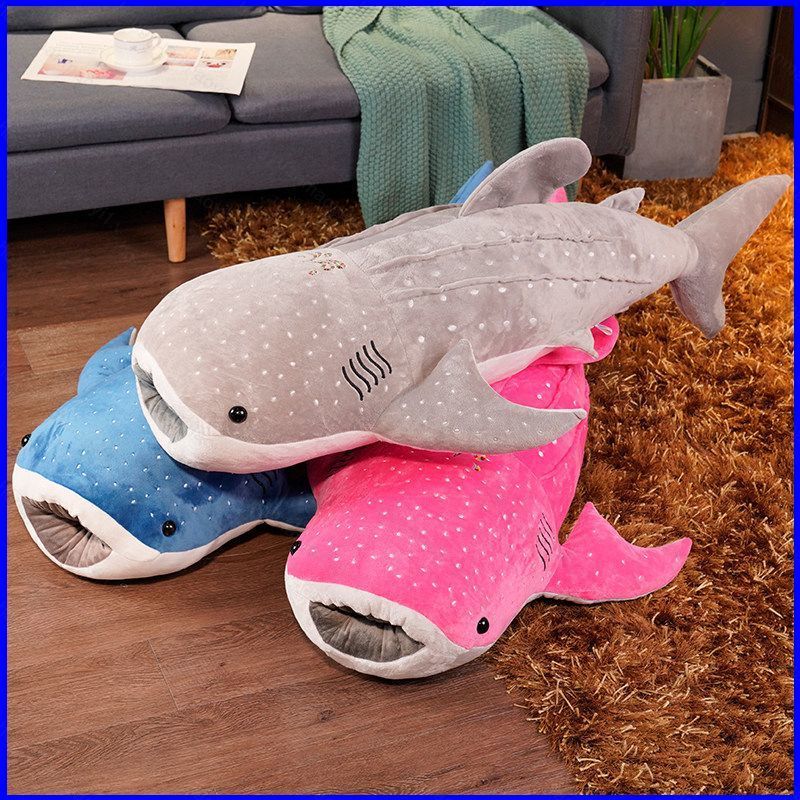 ZY1 Blue whale ตุ๊กตาตุ๊กตาของขวัญสําหรับสาวตกแต่งบ้านตุ๊กตาของเล่นหมอนเบาะสําหรับเด็กคอลเลกชัน YZ1