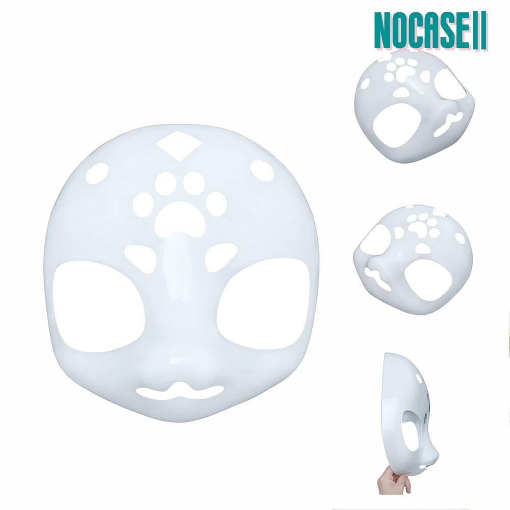 NOCASE Kigurumi ฐาน Beast Skull, คอสเพลย์ DIY หัวแมว Skull , Kawaii พลาสติกสัตว์ Furry อะนิเมะปาร์ตี