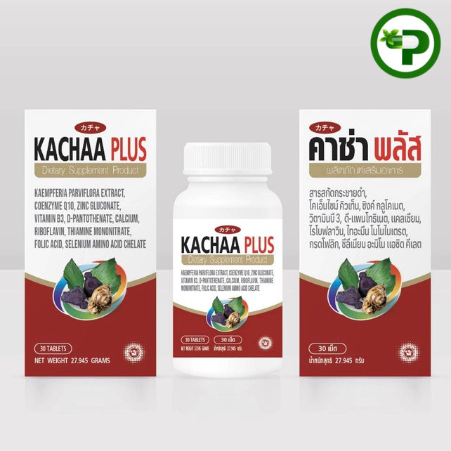 KACHAA PLUS 30 Tablets KACHANA คาชาน่า คาช่า พลัส 30 เม็ด