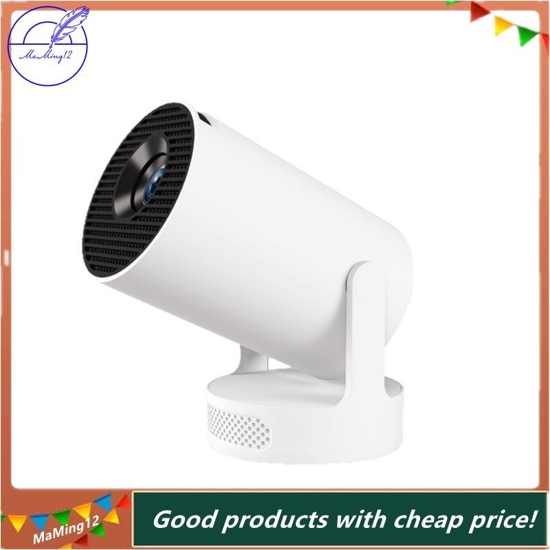 [MaMing] แบบพกพา 4k Ultra HD LED Video Projector Android 11 พร้อม Wifi6 BT5.4 1280x720P ระบบโฮมเธียเ