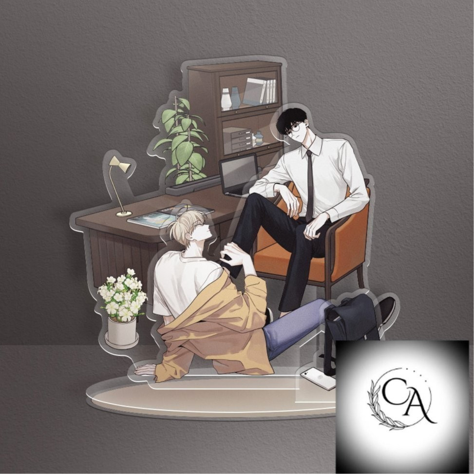 โมเดลสแตนดี้พิมพ์ลาย CHECKMATE BL manhwa chibi ตกแต่งน่ารักและน่ารัก