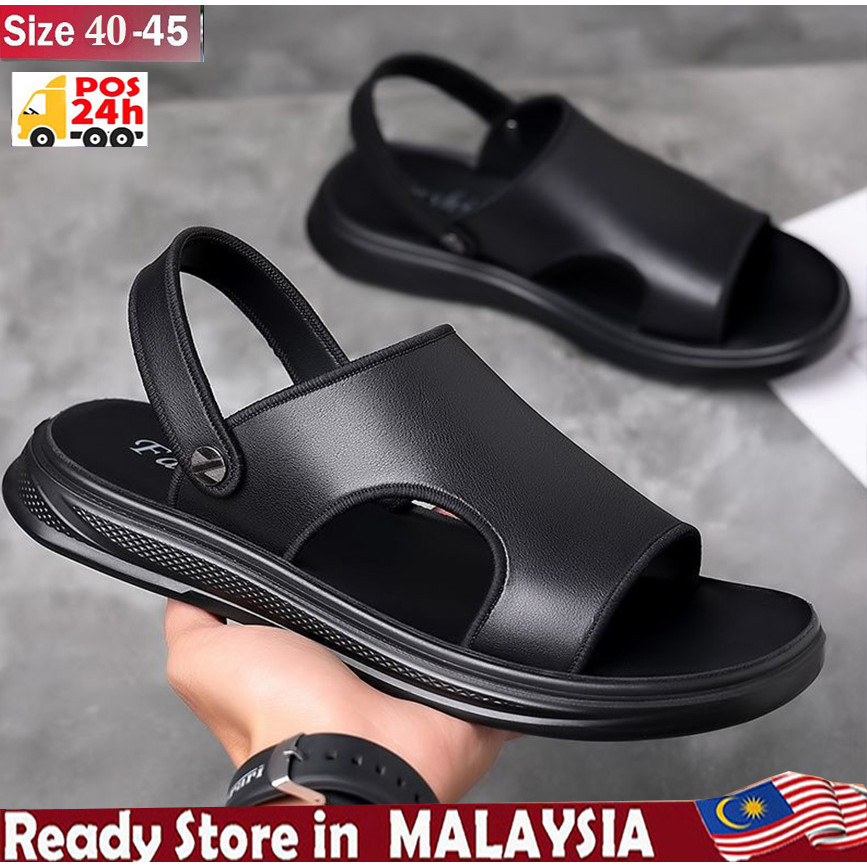 Js Selipar Lelaki Fashion 8101 /Kasut Sandal Ringan Selesa Slipper ไซส์ 40-44