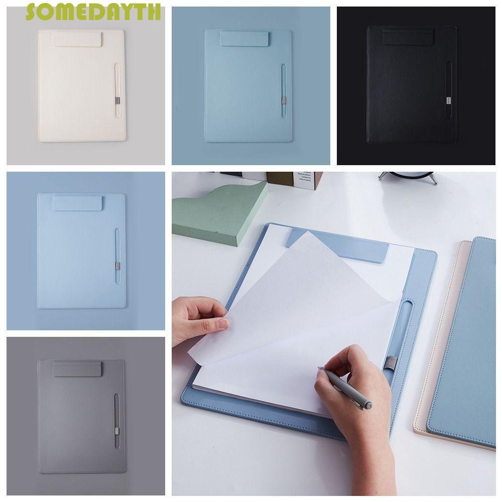 SOMEDAY Business Writing Pad File Folder Student เครื่องเขียน Simple Writing Tablet School Note Pape