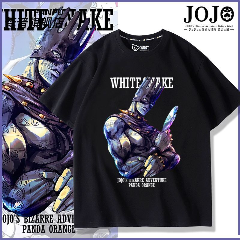 [มีสินค้า] ซีรีส์แอนิเมชัน<jojoการผจญภัยอันแสนวิเศษ>เสื้อยืดแขนสั้น รุ่น Stone Ocean Enzo Pucci Stan