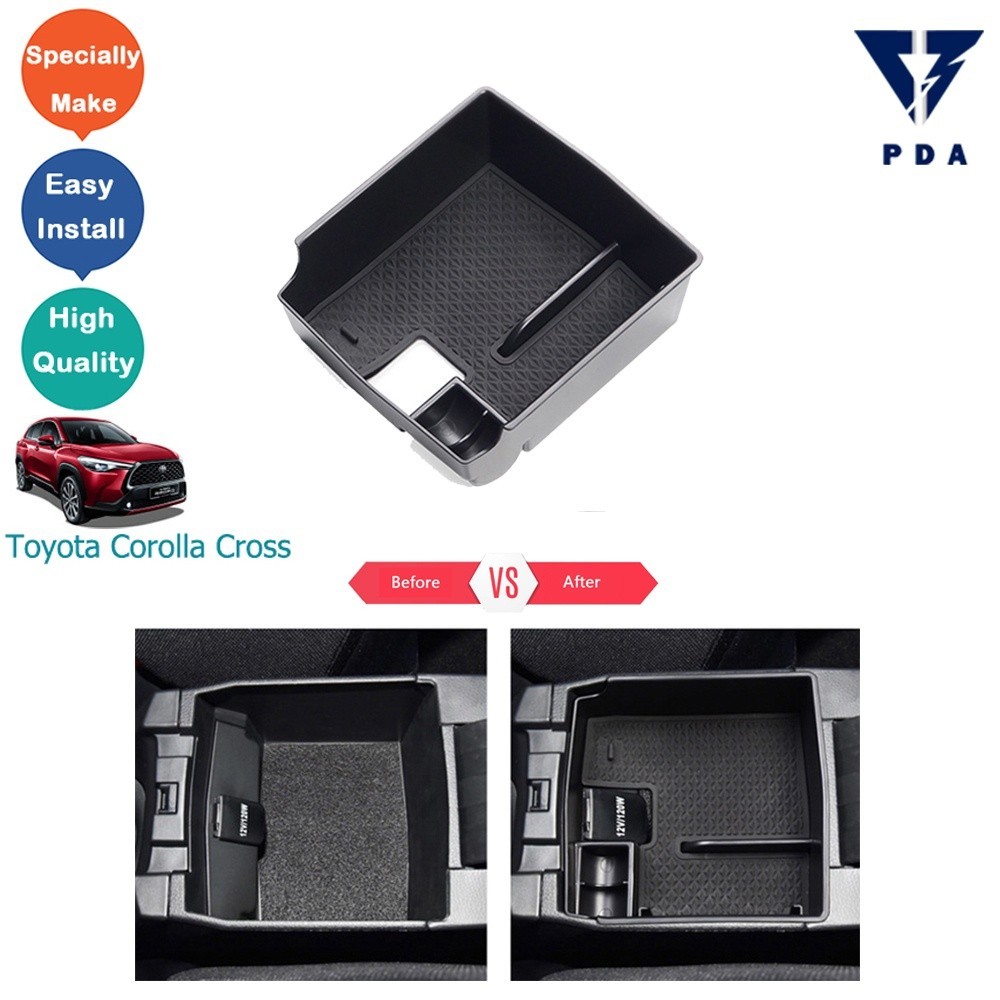 สําหรับ กล่องเก็บของที่เท้าแขน Toyota Corolla Cross