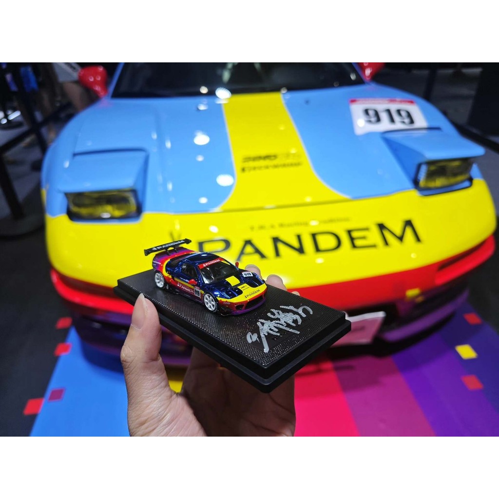 [มาใหม่เดือนพฤษภาคม] [Miura Kei ลงนาม] INNO MODELS Honda NSX (NA1) PANDEM Rocket Bunny Racing Model,