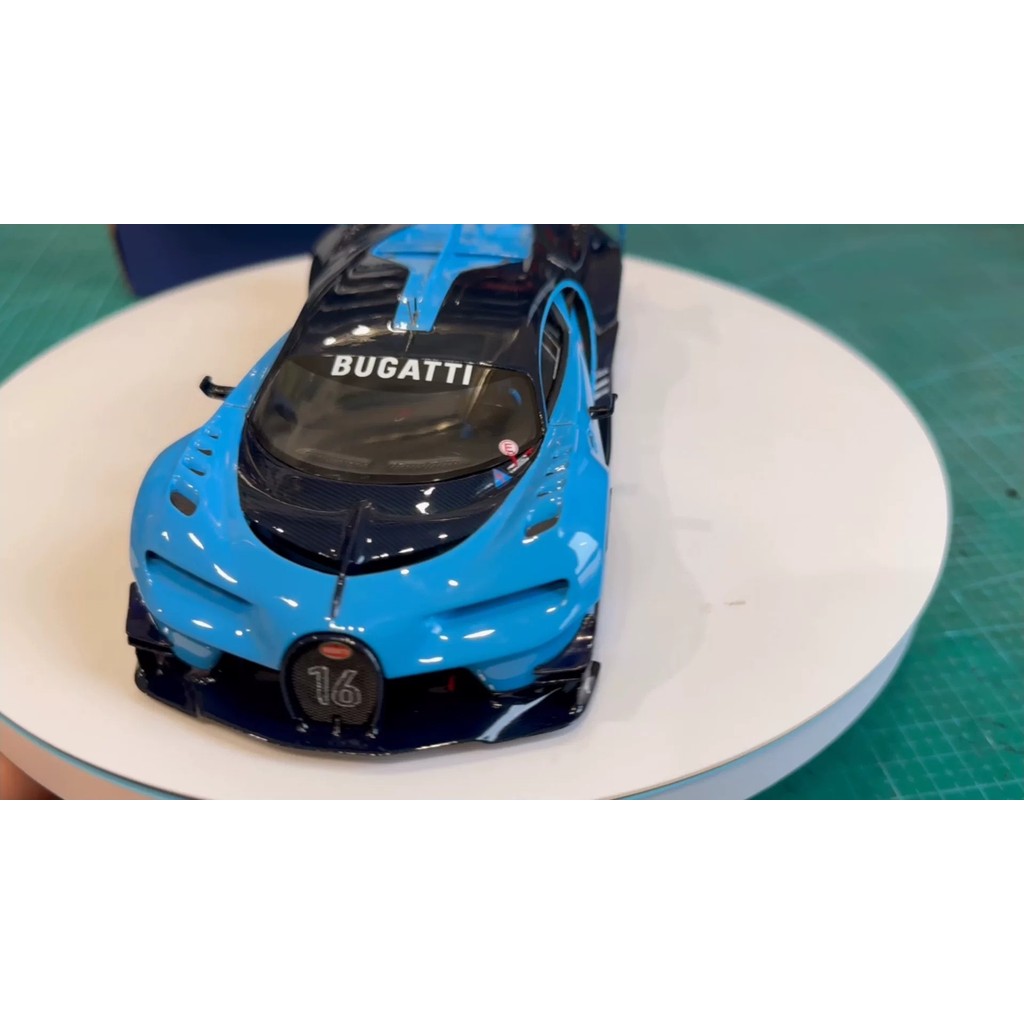 Bugatti Vison GT, AM1: 24 Board Pieces แฮนด์เมด, ดูวิดีโอเพิ่มเติม