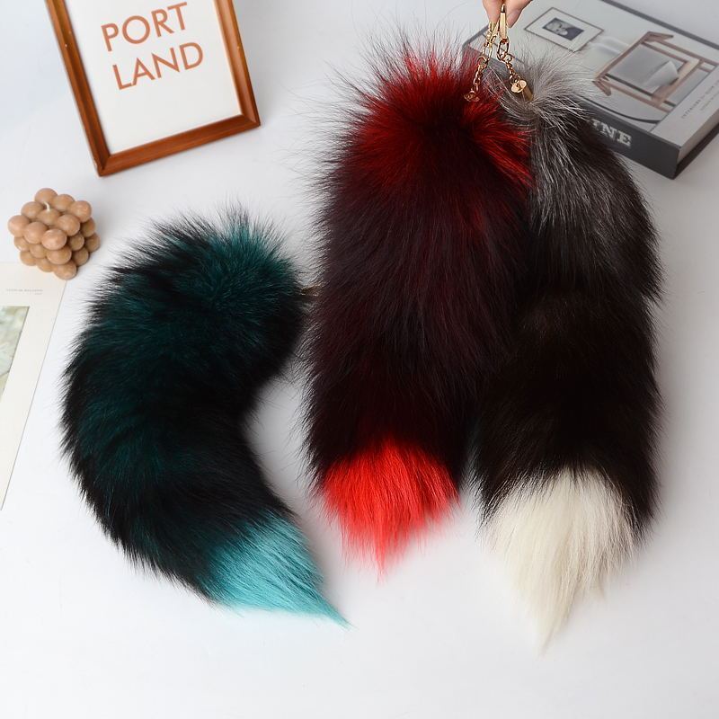 Fox Tail คอสเพลย์ Fox Tail เครื่องประดับเอวเครื่องประดับ cosdiy หางไฟฟ้าอุปกรณ์เสริม Tail Plush cos