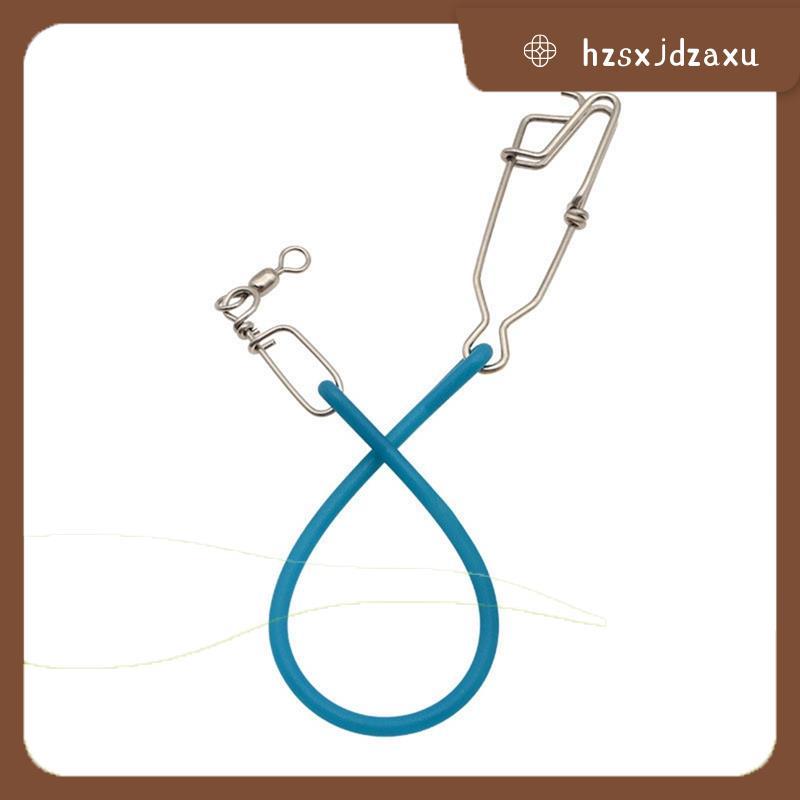 hzsxjdzaxuFishing Hook Lure Connector พร้อม Shock Cord Downrigger น้ําหนัก Snubber ตกปลาทะเล Trollin