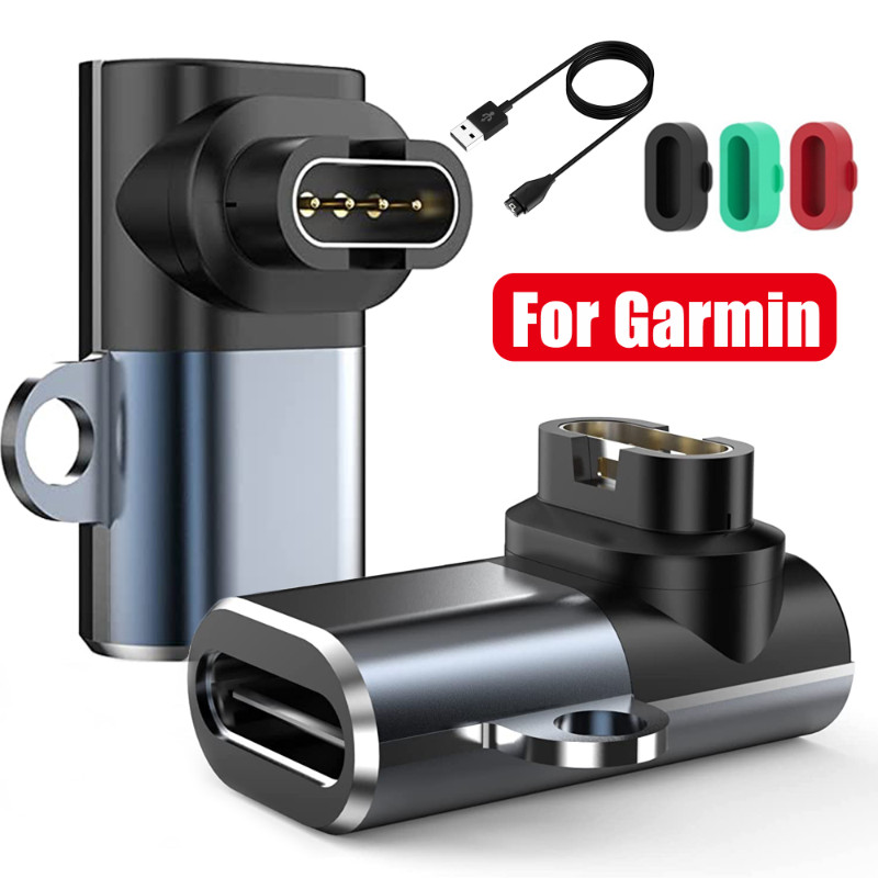 สายชาร์จและหัวแปลงสำหรับนาฬิกา Garmin รุ่น 245/255/955, หัวแปลงสายชาร์จและสายข้อมูลสำหรับนาฬิกา FENIX รุ่น x7/7x/6/6x/6s