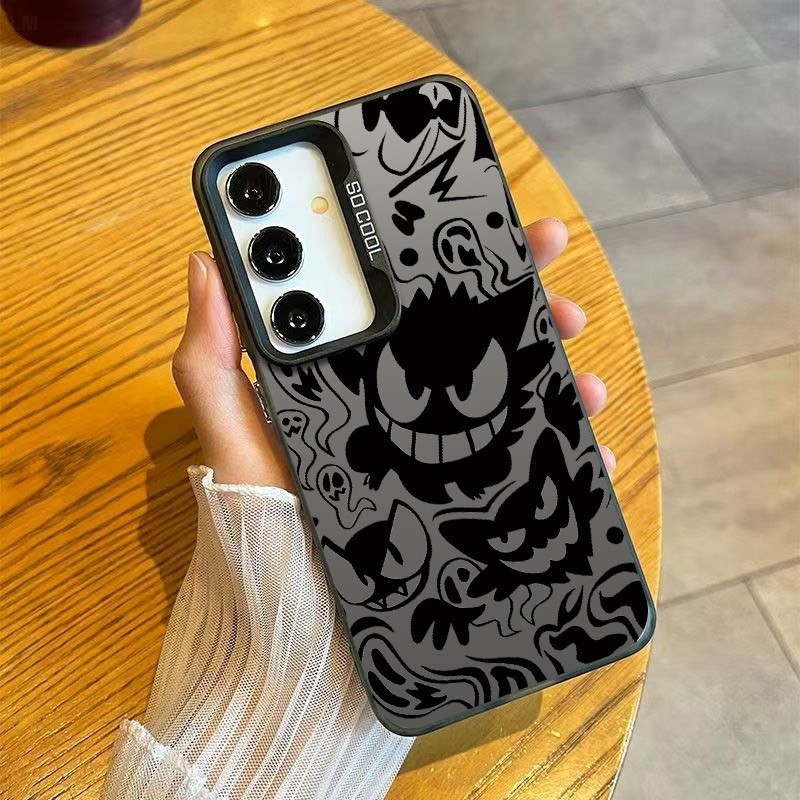 Graffiti Gengarเคสโทรศัพท์อินเทรนด์พรีเมี่ยมSamsung A06/A14/S22/S23FE/S24ULTRA/S25PLUS/A05/A355G/M14